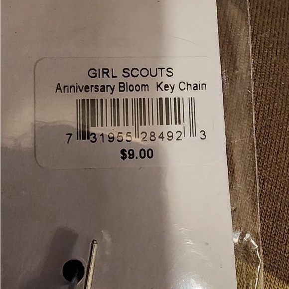 Girl Scout 100 Anniversary Keychain/bag charm - Picture 2 of 2
